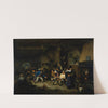 Peasants Dancing in a Tavern (1659) by Adriaen van Ostade