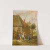 Peasants Dancing in Front of an Inn by David Teniers The Younger