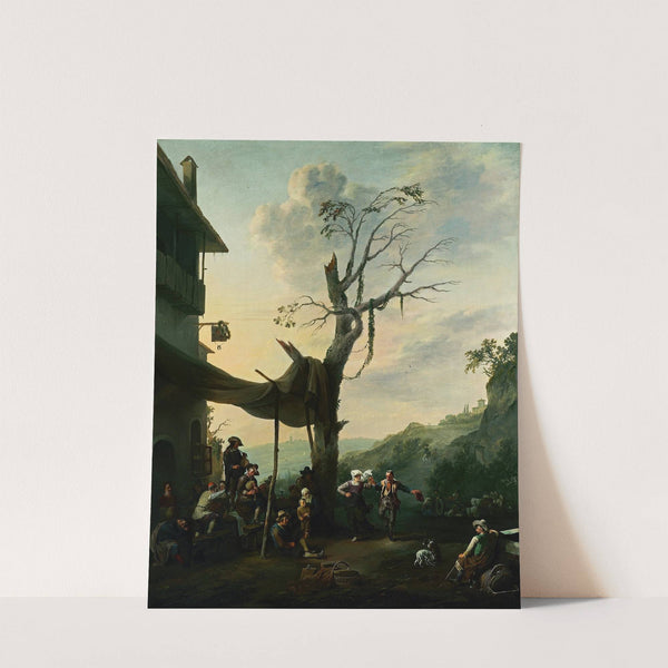 Peasants dancing the Tarantella by Johannes Lingelbach