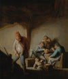 Peasants In The Interior Of An Inn