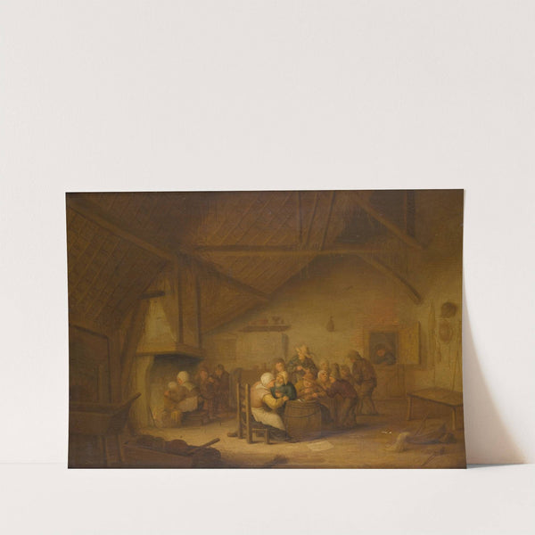 Peasants in the Tavern by Bartholomeus Molenaer