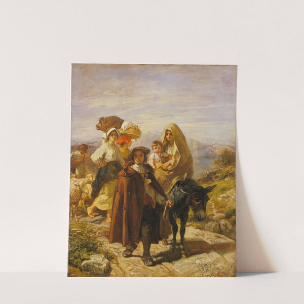 Peasants of Béarn by Camille-Joseph-Etienne Roqueplan