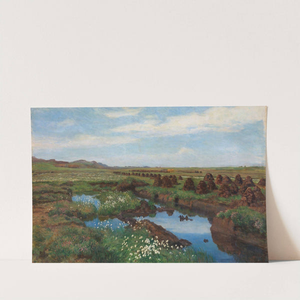 Peat Bog at Jæren by Kitty Kielland