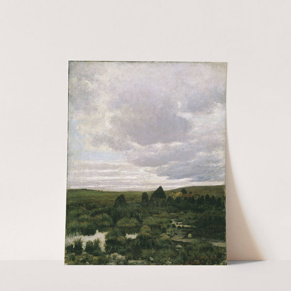 Peat Bog at Jæren by Kitty Kielland