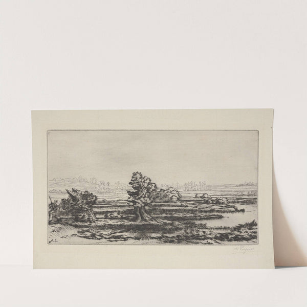 Peat-bogs by Alphonse Legros