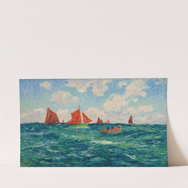 Pêcheurs Au Large (1902) by Henry Moret