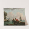 Pêcheurs sur un rivage méditerranéen (circa 1770) by Claude-Joseph Vernet