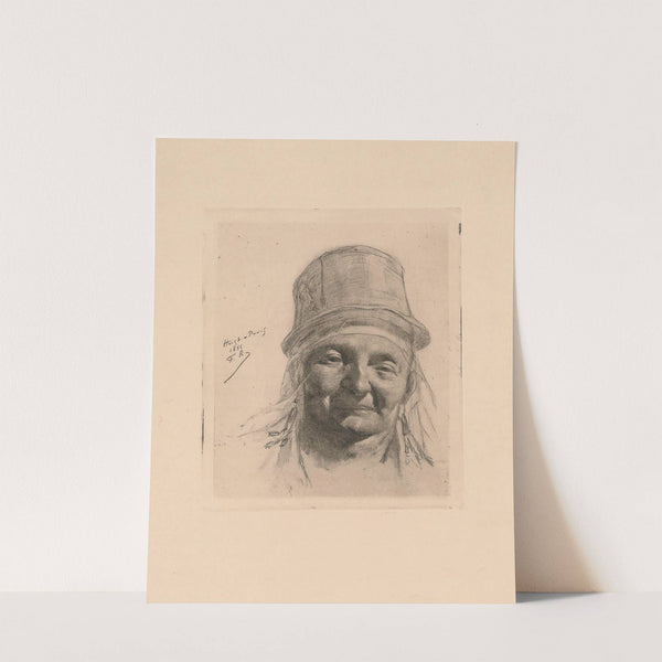 Pêcheuse de Heyst (1886) by Félicien Rops