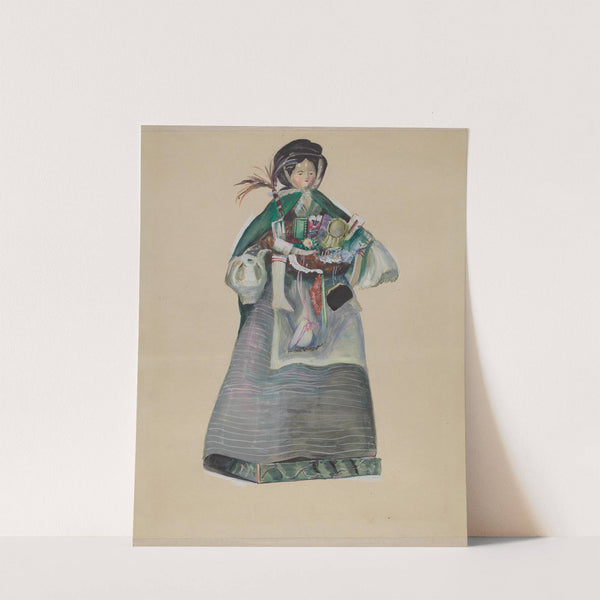 Peddler Doll by Mina Lowry