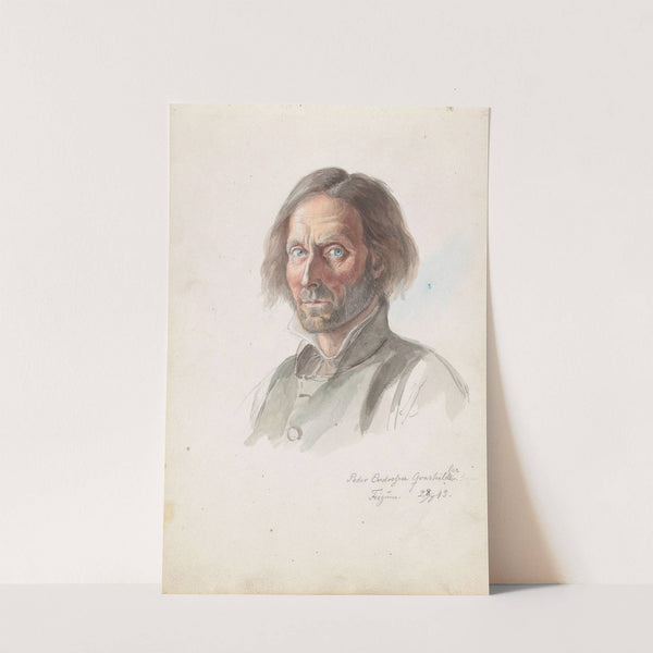 Peder Endresen Kvashiller (1843) by Adolph Tidemand