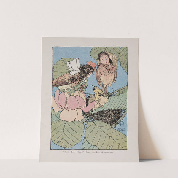 'Peep! Peep! Peep!' cried the baby goldfinches by Maginel Wright Enright