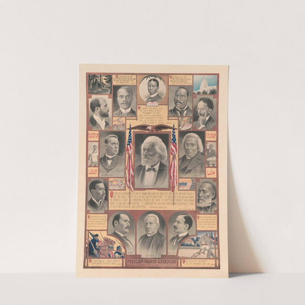 Peerless colored Americans (1908) by George M. Rewell & Co.