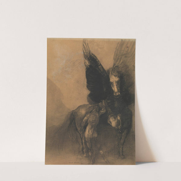 Pegasus and Bellerophon by Odilon Redon