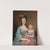 Peggy Sanderson Hughes and her Daughter (ca. 1788-1789) by Charles Willson Peale