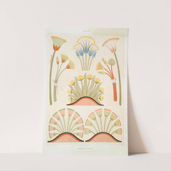 Peinture; plantes & fleurs, tirées de divers monuments by Émile Prisse d'Avennes