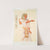 Peinture; portrait du pharaon Mienptah-Hotéphimat (nécropole de Thèbes - XIXe. dynastie) by Émile Prisse d'Avennes