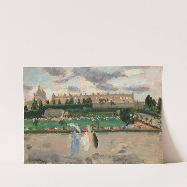 Pejzaż miejski (Esplanade des Invalides) by Tadeusz Makowski