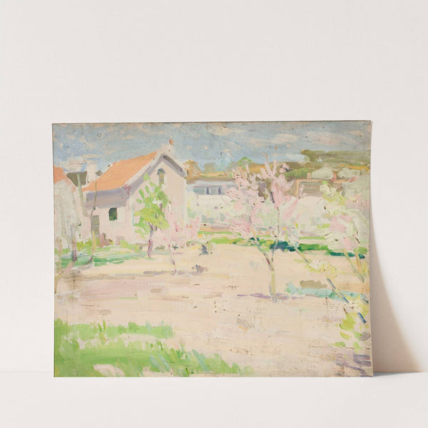 Pejzaż wiosenny by Tadeusz Makowski