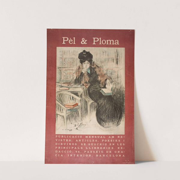 Pèl And Ploma by Ramón Casas