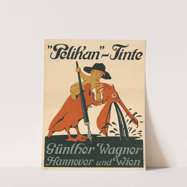 Pelikan-Tinte Günther Wagner Hannover und Wien (1909) by Siegmund von Suchodolski