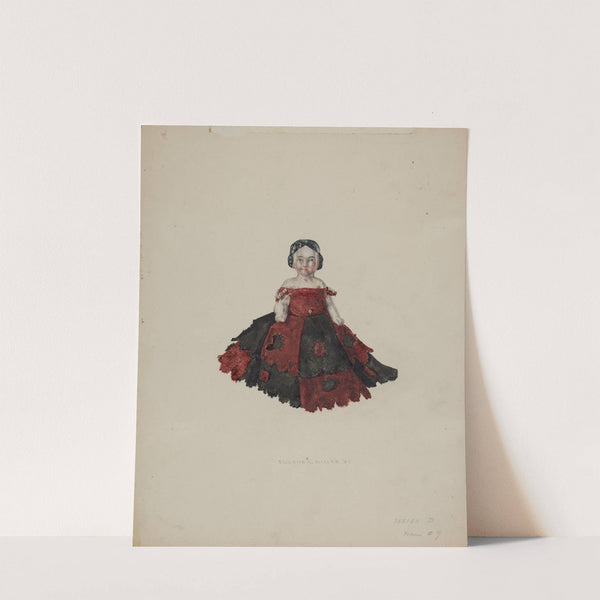 Pen Wiper Doll by Eugene C. Miller