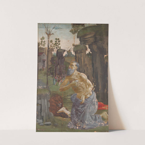 Penance of Saint Jerome by Bartolomeo di Giovanni