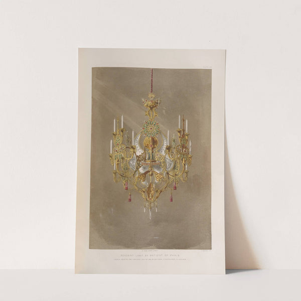 Pendant lamp by Matifat of Paris by Matthew Digby Wyatt