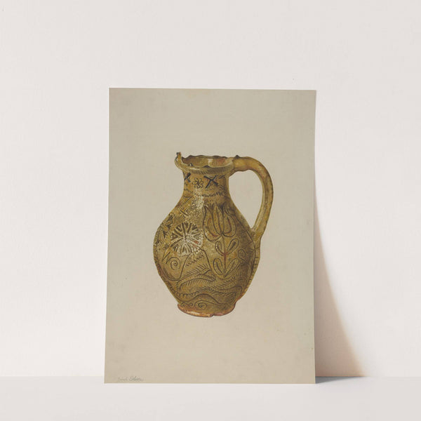 Pennsylvania German Puzzle Jug by Yolande Delasser