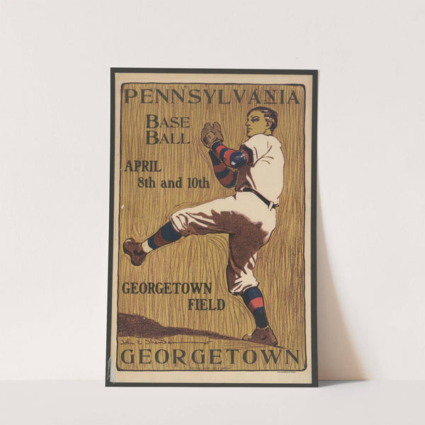 Pennsylvania vs. Georgetown, base ball, April 8th and 10th-Georgetown field by John Sheridan