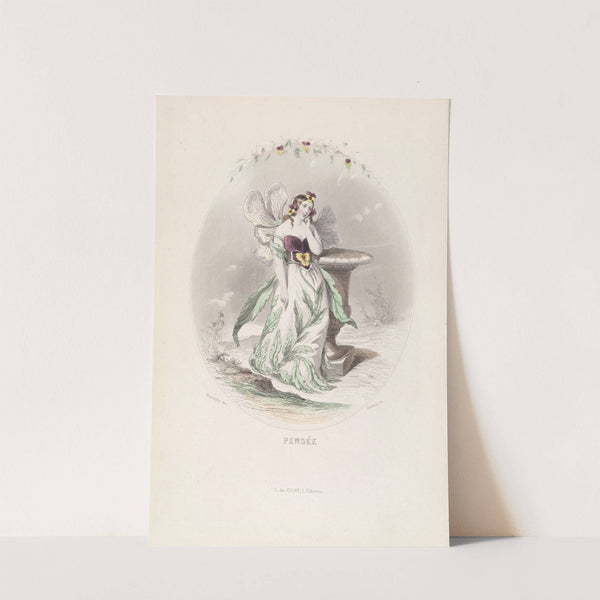 Pensee by J. J. Grandville