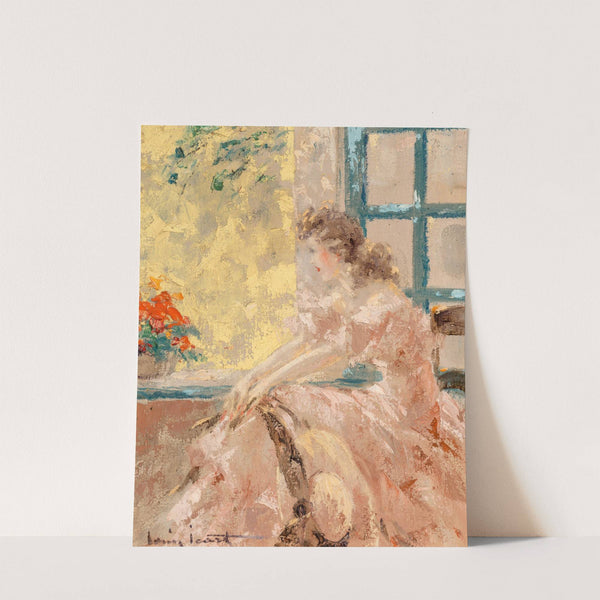 Pensive (Matin) by Louis Icart