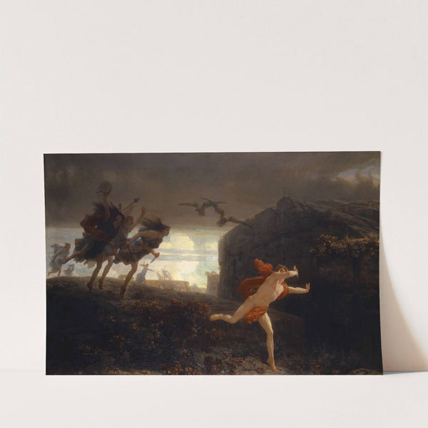 Pentheus Pursued by the Maenads by Charles Giron