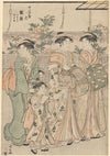 Peonies on Nakanochô Street in Yoshiwara Gay Quarters (Nakanochô no Botan)