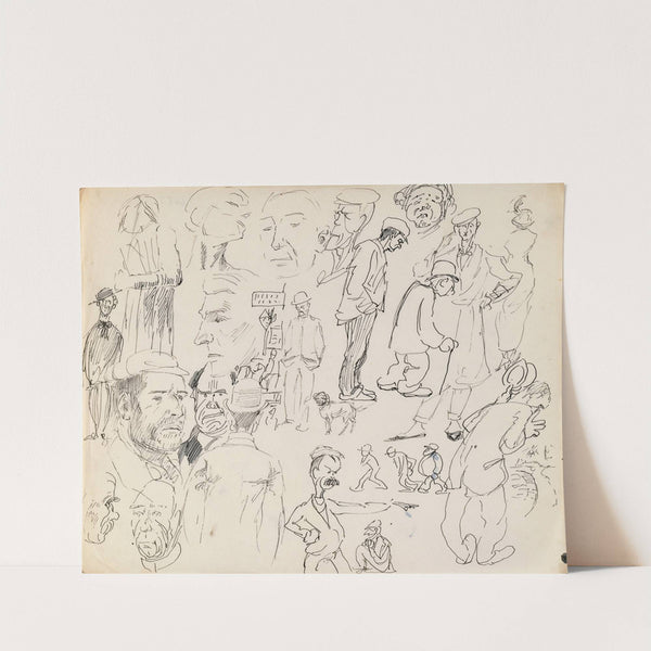 People in the Street by Michael Healy