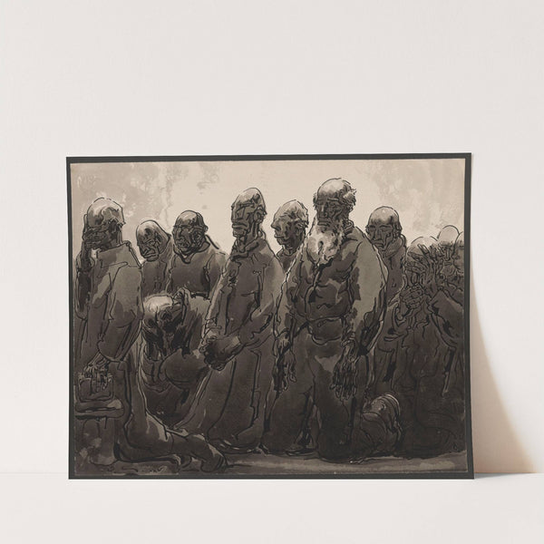 People Praying (1925) by Alfred Ost