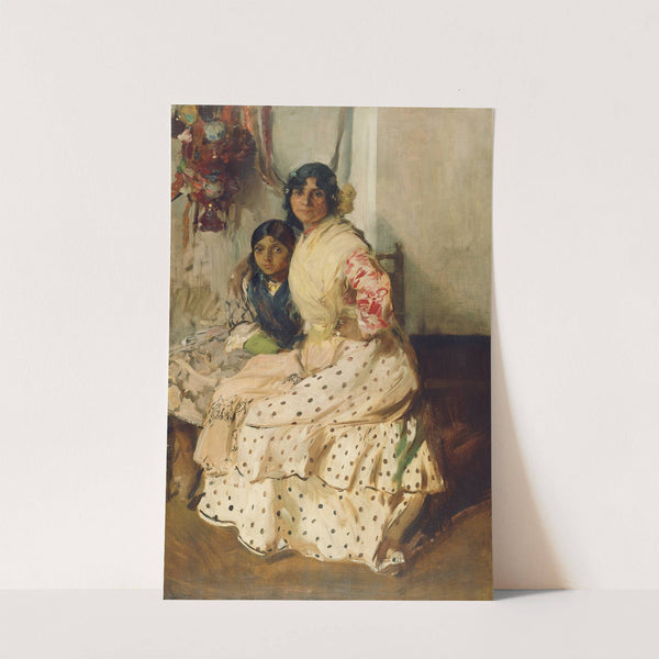 Pepilla the Gypsy and Her Daughter by Joaquín Sorolla