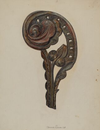 Perforated Scroll