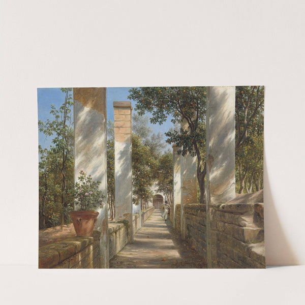 Pergola with Oranges by Thomas Fearnley