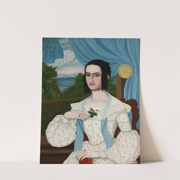 Permelia Redmon Wheeler (Mrs. Charles Wheeler) (c.1845) by Lucinda Redmon Orear