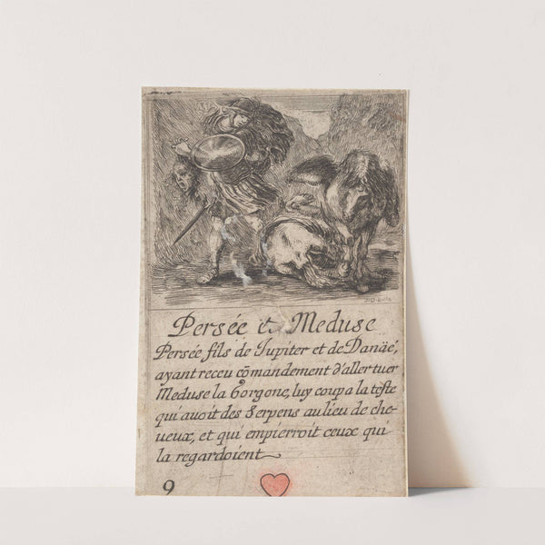 Persée et Meduse by Stefano Della Bella