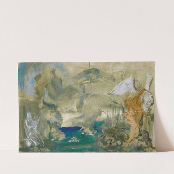 Perseus And Andromeda by Alexandre Jacovleff