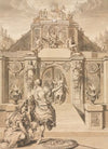 Perseus and Minerva before a Temple