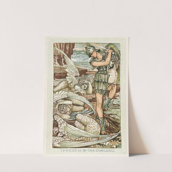 Perseus and the Gorgons by Walter Crane