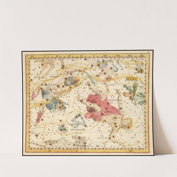 Perseus, Andromeda, Die Triangel (1805) by Johann Elert Bode