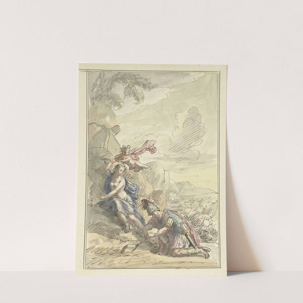 Perseus bevrijdt Andromeda by Elias van Nijmegen