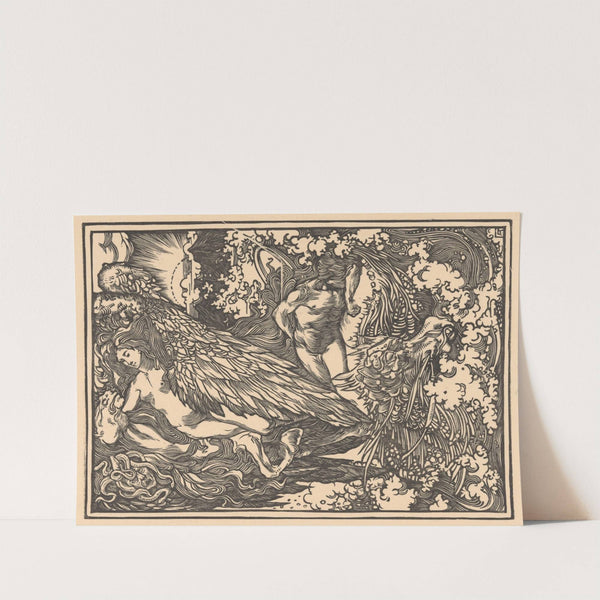 Perseus en Andromeda by Johannes Josephus Aarts