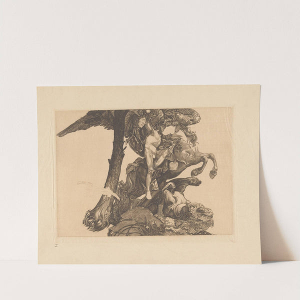 Perseus en het zeemonster (1907) by Johannes Josephus Aarts