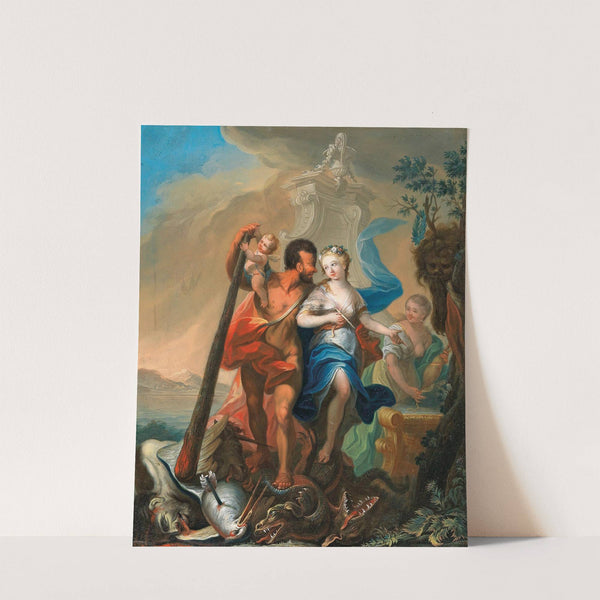 Perseus saving Andromeda by Josef Adam Ritter von Mölck