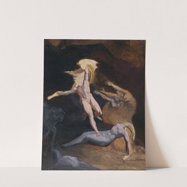 Perseus Starting from the Cave of the Gorgons by Henry Fuseli