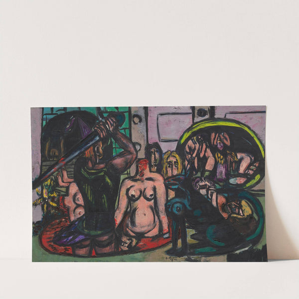 Perseus’s Last Duty (1949) by Max Beckmann